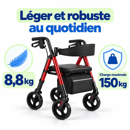 Déambulateur Rollator Tout-Terrain