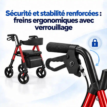 Déambulateur Rollator Tout-Terrain