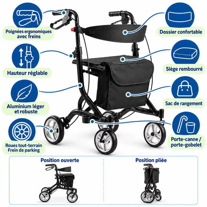 Déambulateur Rollator UltraLight™