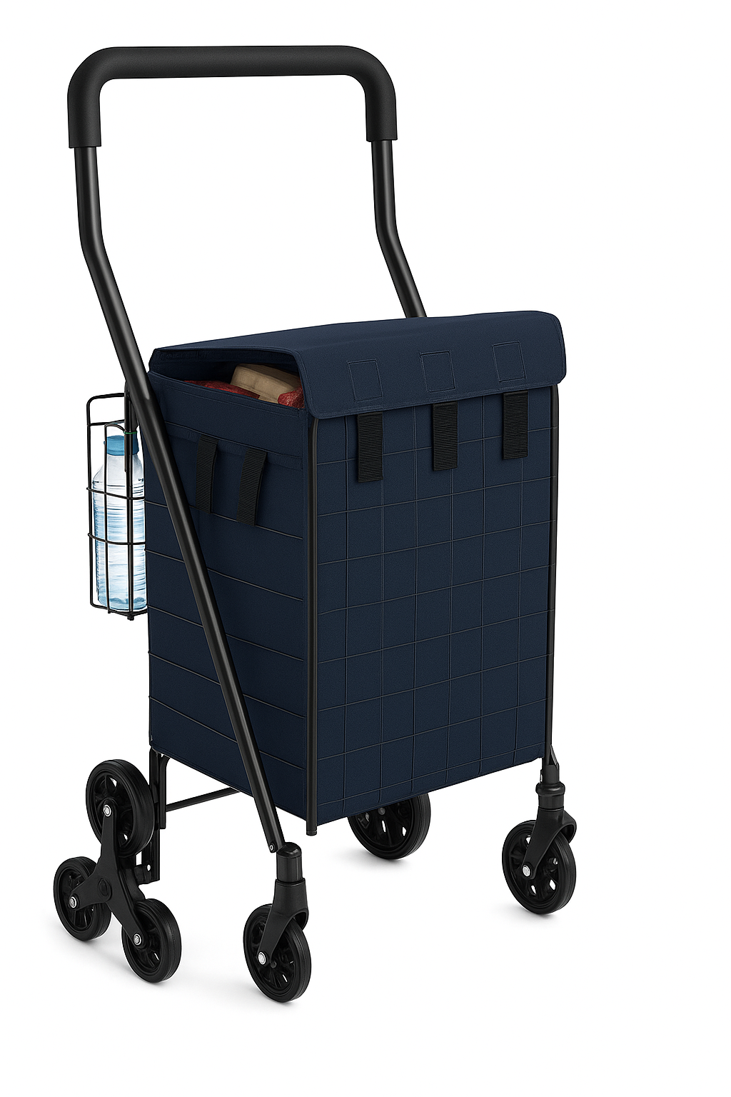 Chariot de Courses Pliable Étanche 360°