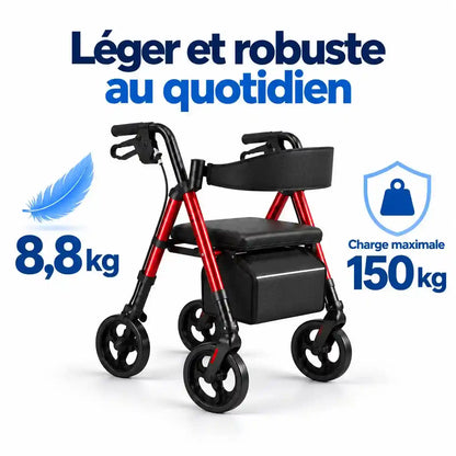 Déambulateur Rollator Tout-Terrain